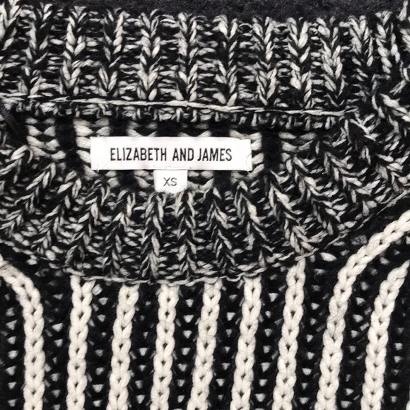 Elizabeth and James Striped Crew Neck Sweater - Picture 4 of 5